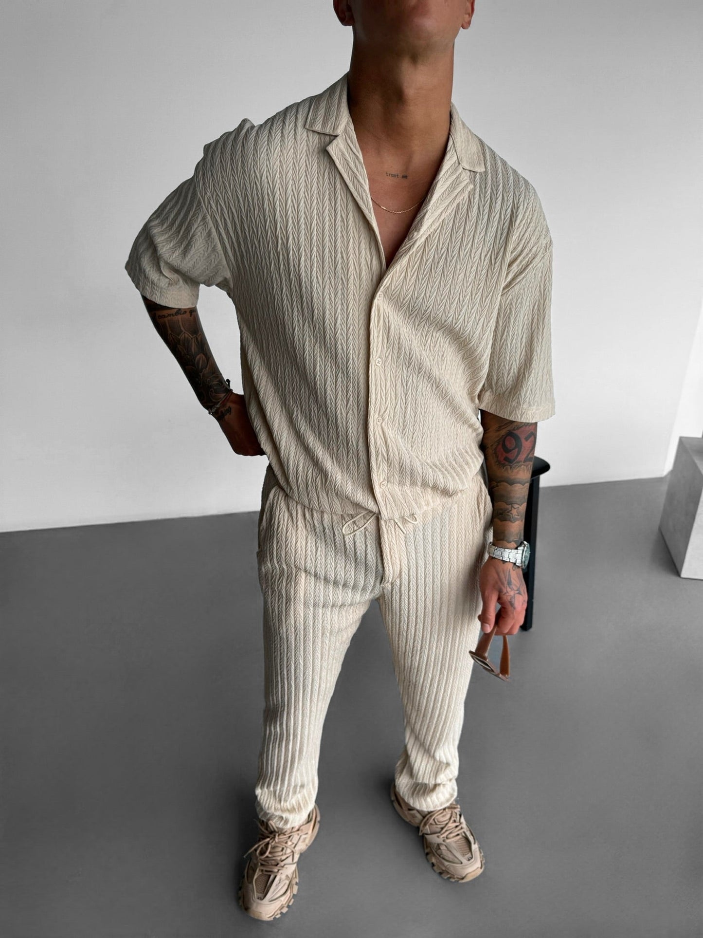 Fryderyk™ | Koszula Oversize Strukturalna