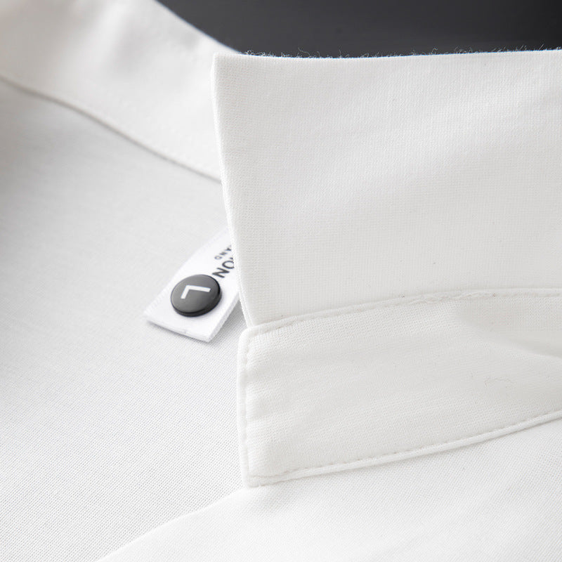 Serafin™ | Bawełniana Koszulka Polo z Jedwabiem