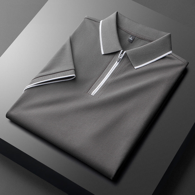 Ulryk™ | Bawełniana Jedwabna Koszulka Polo