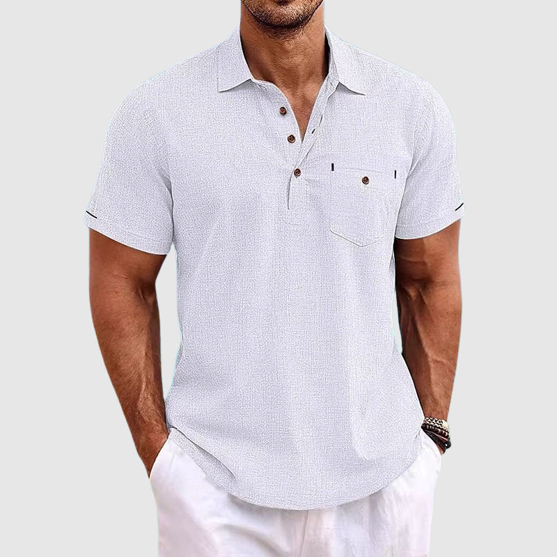 Pascal™ | Koszula Polo z Lnu
