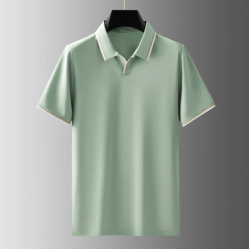 Sylwin™ | Jedwabna Koszulka Polo