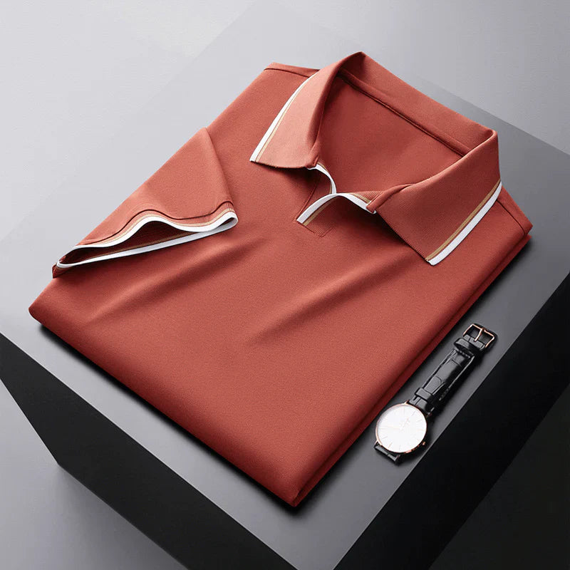Sylwin™ | Jedwabna Koszulka Polo