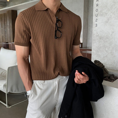 Witold™ | Dzianinowa koszulka polo