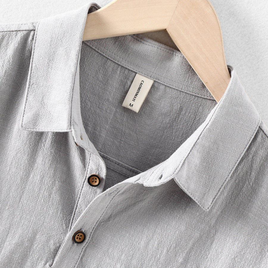 Sylwester™ | Bawełniane Lniane Polo