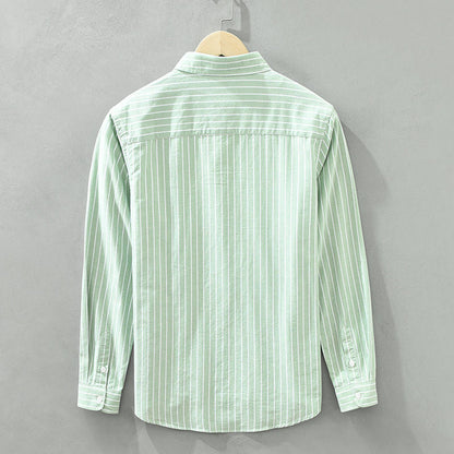 Hubert™ | Sweter w paski z lnu