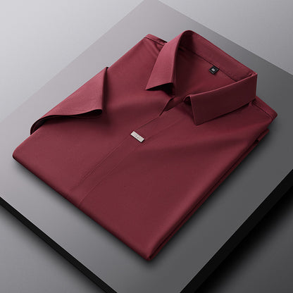 Serafin™ | Bawełniana Koszulka Polo z Jedwabiem