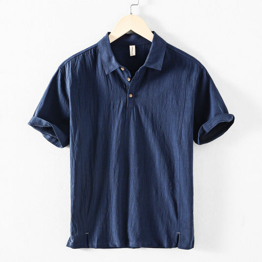 Sylwester™ | Bawełniane Lniane Polo