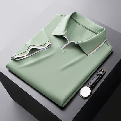 Sylwin™ | Jedwabna Koszulka Polo